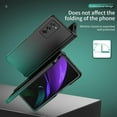 thumbnail image 6 of for Samsung Galaxy Z Fold 2 5G Case, with Glass Screen Protector & Hinge Protection Gradient Color Z Fold2 Phone Case Cover Women Men Hard Slim Thin for Galaxy Z Fold 2 Case (Black Blue), 6 of 17