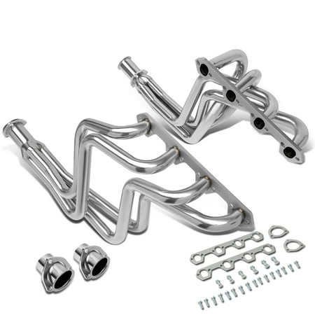 For 1980 to 1995 Ford F150 / F250 / F350 / Bronco 5.8L V8 Pair Stainless Steel Long Tube Exhaust Header