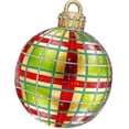 thumbnail image 1 of Bola adornada inflable gigante del Pvc de la Navidad, decoraciones de la Navidad, 1 of 3