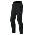 thumbnail image 1 of Men Cycling Pants Windproof Winter Thermal Fleece Mountain Bike Running Workout Active Pants, 1 of 8