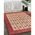 thumbnail image 2 of Ahgly Company Indoor Rectangle Traditional Red Persian Area Rugs, Swatch Sample, 2 of 6