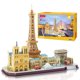 thumbnail image 1 of Rompecabezas 3D para niños Modelo de edificios emblemáticos de París oso de fresa Electrónica, 1 of 1