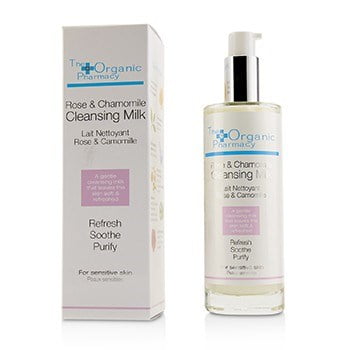 Chamomile Cleansing Milk - Rose & Chamomile Cleansing Milk For Sensitive Skin 100ml/3.3oz