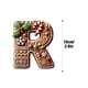 thumbnail image 3 of Seyotauo 26 Gingerbread Alphabet Letter Ornaments, Christmas A to Z Letters - Xmas Tree Hanging Ornaments for DIY Crafts, 3 of 4