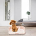 thumbnail image 2 of Washable Pet Training Toilet Tray Potty Tray Puppy Pan Trainer Box Cleaner Pee Tray Reusable, 2 of 8