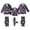 Navy_002, variant on Fgnfyis Family Matching Christmas Pajamas Silk Satin Print Long Sleeve Button Down Soft Cozy 2 Piece Pajamas Set Tops Pants Nightwear