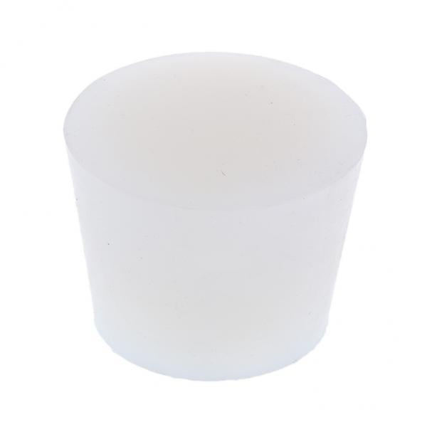 2x Tapón de Tapón de Silicona Sólida de Laboratorio Tapones de Cónicos de Matraz Tapones de 6 # -10 #, 8 Tamaños DYNWAVEMX Tapón de silicona para cristalería