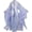 Blue, variant on vlrwzc Hanfu Outer Robe Chinese Sheer Gown Open Front Length Cardigan for Traditional Han Dynasty Themed Party Fancy Dress Outfit