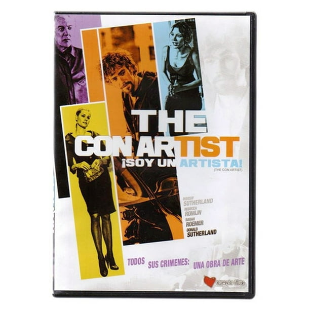 The Con Artist Soy Un Artista Donald Sutherland Pelicula Dvd PRODISC The Con Artist Soy Un Artista Donald Sutherland Pelicula Dvd