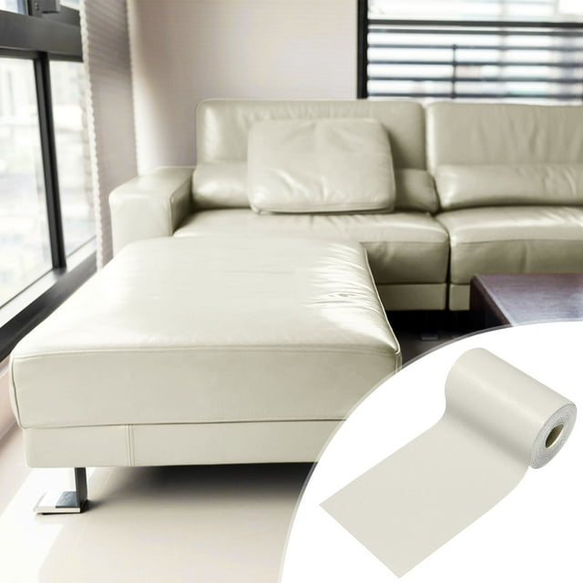 Fiudx Parche de Piel Sintética, Kit de Reparación Autoadhesivo, Versátil, para Muebles y Sofás, Solución Rápida para Asientos de Coche y Chaquetas, Ideal para El Hogar y La Oficina, Solución Duradera