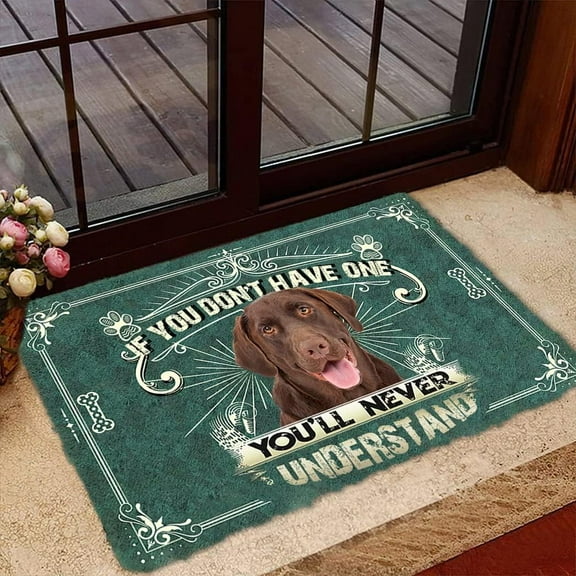 Funny Doormat Have One Chocolate Labrador Retriever Doormat Home Decor Doormats 16x24 Inch Christmas Halloween