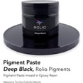 thumbnail image 5 of Rolio - Black Pigment Paste for Epoxy Resin, Deep Black, 2oz Jar - Resin Pigment, Epoxy Resin Dye Paste, Epoxy Paint, Resin Paste Pigment, Epoxy Resin Color Pigment Paste, Mica Powder Paste, 5 of 7