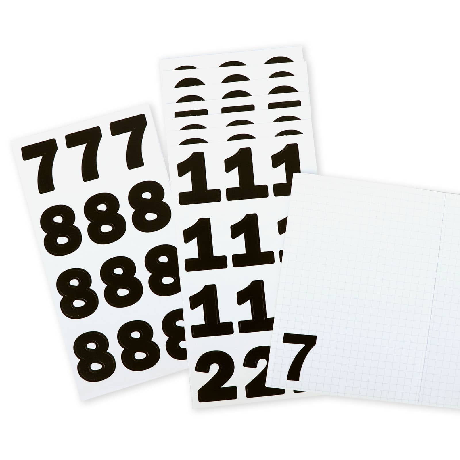 Recollections 450-Piece Black Number Stickers - Each