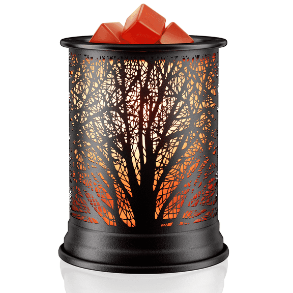 UNTIMATY Metal Wax Warmer, Electric Wax Melt Warmer for Scented Wax Fragrance Candle Oil Burner Melting Night Light for Gift Home Office Bedroom