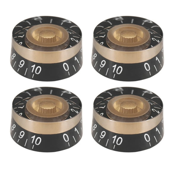 Knobs,Tone Knobs Siuke Tone Vo-lume Knobs Knob Vo-lume Knob Qisuo Tone Knobs 4pcs Knobs Knob Tone Vo-lume Rookin Knobs Knob Tone Duodo Vo-lume Knob