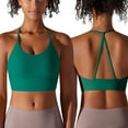 thumbnail image 3 of Sports Bras for Women Racerback Lightweight Breathable Running Bra Crop Tank Tops Longline Workout Gym Yoga Bra, 3 of 6