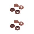 thumbnail image 3 of Ounissouiy Paquete de 100 unidades de conexiones elásticas con tapa decorativa de tornillo, cubierta protectora de tornillo conveniente para café 2Conjunto, 3 of 6