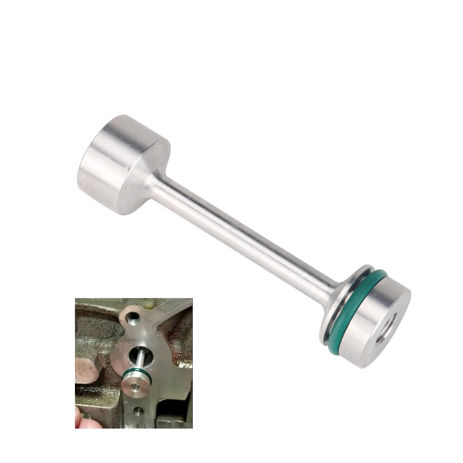 3mirrors LS Engine Billet Aluminum Oil Diverter Barbell Galley Plug