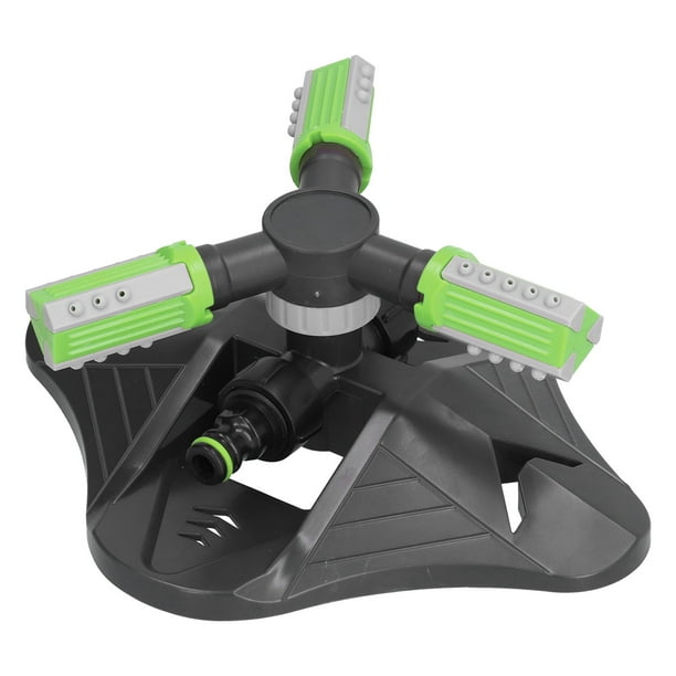Aspersor de agua para jardín, Aspersor de agua para césped Aspersor de riego giratorio automático Aspersor de agua giratorio Meticulosamente diseñado