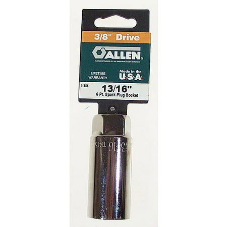 Apex Tool Group, LLC-Tools 11696 6-Point 3/8" Drive " x 13/16" Spark Plug Socket
