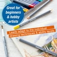 thumbnail image 4 of Faber-Castell Goldfaber Aqua Watercolor Pencils | Great for Back to School Art Supplies  | Tin of 12 Colors, Pre-Sharpened Water Colored Pencils, 4 of 12