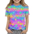 thumbnail image 2 of Chemise à Manches Courtes - Hauts à Manches Courtes - T-Shirt à Manches Courtes pour Enfants de 3 à 14 Ans Col Rond pour Garçon, 2 of 7
