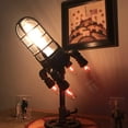 thumbnail image 1 of Steam Punk Rocket Lamp With Bulbs Table Lamp Steampunk Style Table Lamp Rocket Lamp Retro Rocket Lamp Gifts For Children, 1 of 10