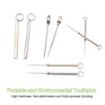 thumbnail image 4 of Generic Eco-Friendly Titanium Alloy Multi-Purpose Toothpick - Compact, Durable, and Stylish Grey Design for On-the-Go Use, 4 of 7