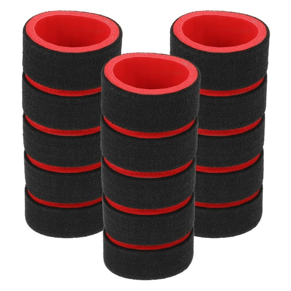 MIPCASE 3pcs Handlebar Grips Anti-skid For Pull-up Bars Fitness Equipment Black