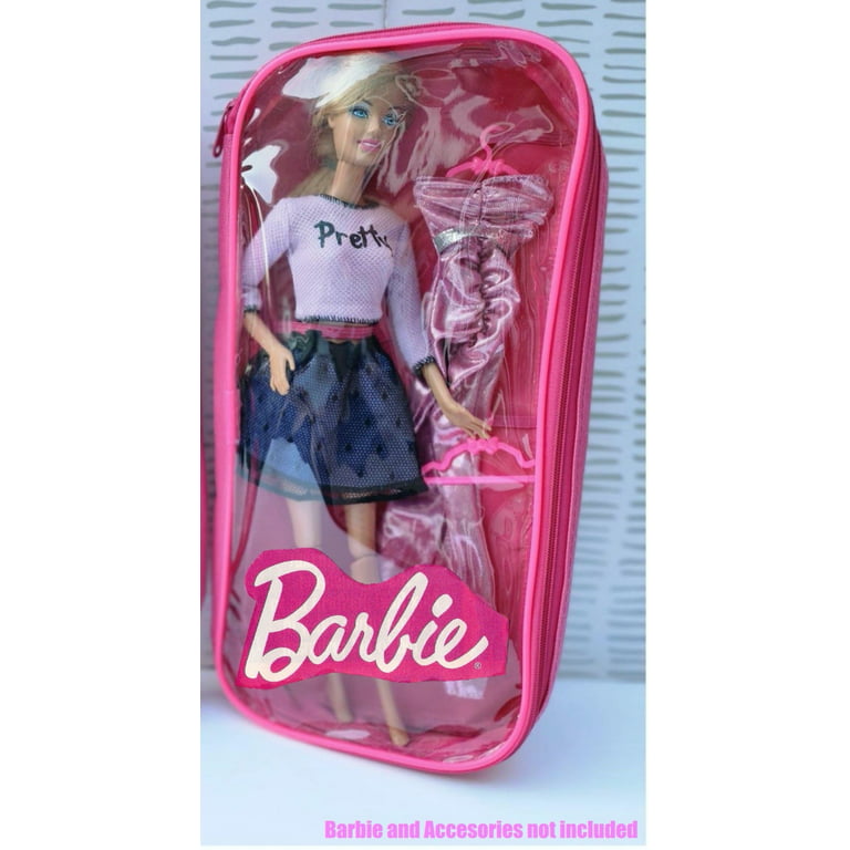 Barbie Bag,Carrier Bag,Pink Plastic Barbie,Party Favor,Birthday Gift 