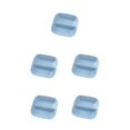 thumbnail image 2 of Transemion Plat à Épices en Paille Assiette Carrée Divisée Assiette à Sauces Assiette à Collations Plateaux de Rangement Soucoupe Récipient Alimentaire pour Raviolis Bleu 5Ensemble, 2 of 6