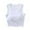White, variant on Womens U Back Sports Shaping Bras Padded High Neck Crop Workout Cotton Tank Tops