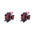 thumbnail image 3 of Greeniant Soporte para bicicleta para teléfono Soporte ABS Soporte para motocicletas de 360 ​​​​grados Soporte para teléfonos celulares para Rojo 2piezas Greeniant CBP490712, 3 of 5