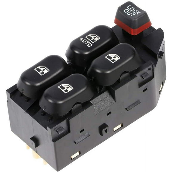 CCIYU Power Window Switch Replacement Parts Fits For 1995-2001 For Chevy Lumina 4 Door 10098832