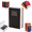 Black, variant on Book Shaped Security Lock Box Secret Fake Books Safe Boxes Combination Lock Small Money Hidden Home Cash Stash Storage Hide Saving Diversion Personal Password Guardar Code Container Gift(Red,S)