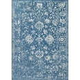 thumbnail image 1 of Ahgly Company Machine Washable Indoor Rectangle Industrial Modern SkyBlue Area Rugs, 2' x 3', 1 of 7