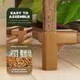 thumbnail image 3 of Soporte grande para plantas colgantes, estante alto para plantas y exteriores, 14 macetas grande para sala de estar, patio, balcón y jardín, 3 of 6