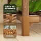 thumbnail image 3 of Soporte grande para plantas colgantes, estante alto para plantas y exteriores, 14 macetas grande para sala de estar, patio, balcón y jardín, 3 of 6