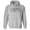 Grey, variant on Skyline Juneau Alaska Hoodie Sweatshirt Unisex Large White