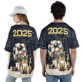 thumbnail image 5 of Happy New Year Siamese Welcome 2025 Balloon Firework Party All Over Print 3D Baseball Shirt Cat Lover Kitten Owner Gifts Softball Sport - 01014, 5 of 6