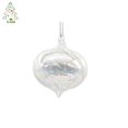 thumbnail image 4 of KG Navidad personalizado Bolas De Navidad adornos navideños De cristal Vintage adornos navideños colgante para árbol De Navidad plateado bola De cristal, 4 of 4