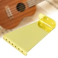thumbnail image 6 of Almencla Guitar Trapezoid Tailpiece Bridge 6 Strings Professional Durable Jazz Guitar Bridge Tailpiece for Electric Guitar Replacement Gold, 6 of 8
