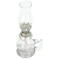 thumbnail image 4 of Lámpara de queroseno de cristal vintage, lámpara de queroseno retro, linterna de aceite portátil antigua, 4 of 8