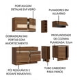 thumbnail image 4 of Cocina Integral Completa Modular Madesa Parma 220cm MB 02, 4 of 5