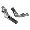 thumbnail image 2 of AMONIDA Foot Pedals Foot Rest Pedals Motorcycle Passenger Foot Pegs Footrest ND, 2 of 8