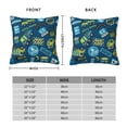 thumbnail image 2 of Yiaed Dump Truck Print Pillow Covers Super Soft Decorative Square Throw Pillow Covers Case Cushion Covers for Sofa Couch Bedroom Car Decor（No pillow core）-22"x22", 2 of 7
