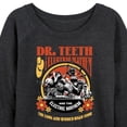 thumbnail image 3 of Disney The Muppets - Dr. Teeth: Long & Winded Tour - Women's Lightweight French Terry Long Sleeve Shirt, 3 of 5