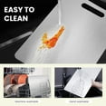 thumbnail image 3 of 3 Pack Titanium Cutting Board - Titanium Cutting Boards For Kitche,Easy to clean, Double-sided food-grade Cutting Board For Meats, Fruits And Vegetables (3 Pack）, 3 of 7