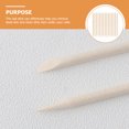 thumbnail image 3 of 200pcs Manicure Sticks Wood Nail Sticks Multi-purpose Pedicure Cleaning Sticks, 3 of 8