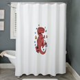 thumbnail image 3 of CafePress - Trex Indoor Rock Climbing - Unique Fabric Shower Curtain 70" x 72", 3 of 3